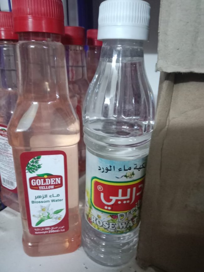 ماء ورد وماء زهر