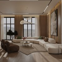 CGI-Modern livingroom